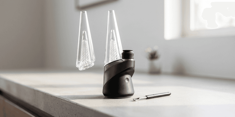 A complete guide to using the Puffco Peak Pro for solventless concentrates. First-time setup, loading technique, heat profiles, accessories, and daily cleaning.