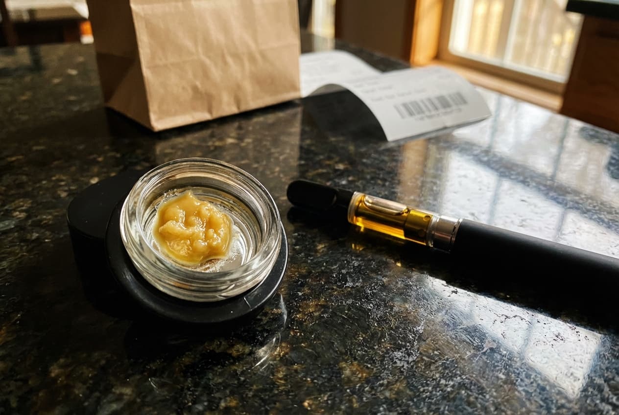 Rosin is a solventless full-spectrum concentrate with natural terpenes. Distillate is refined THC with terpenes added back. The differences in flavor, effects, and price are real, here's what matters.