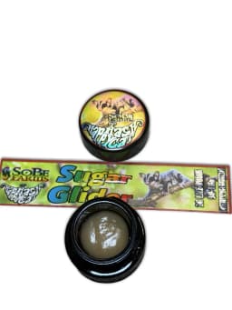 Happy Hash Cat X Sobe Farms Happy Hash Cat X Sobe Farms - Sugar Glider 2g 90-119u Cold Cure