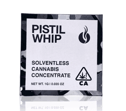 PISTIL WHIP PISTIL WHIP GMO 1G LIVE ROSIN BADDER