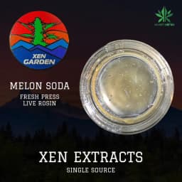 Xen Garden Xen Garden - Melon Soda 2g FRESH PRESS Live Rosin