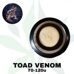 Jimmys X The Firm Jimmys X The Firm - Toad Venom 70-120u 2 Grams Live Rosin Cold Cure
