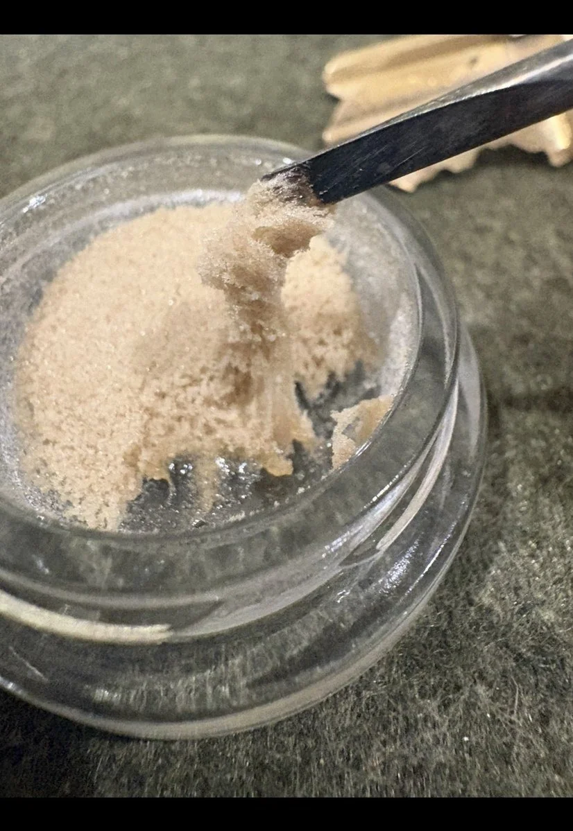 Open Platinum Barns Plumberry jar with a tool