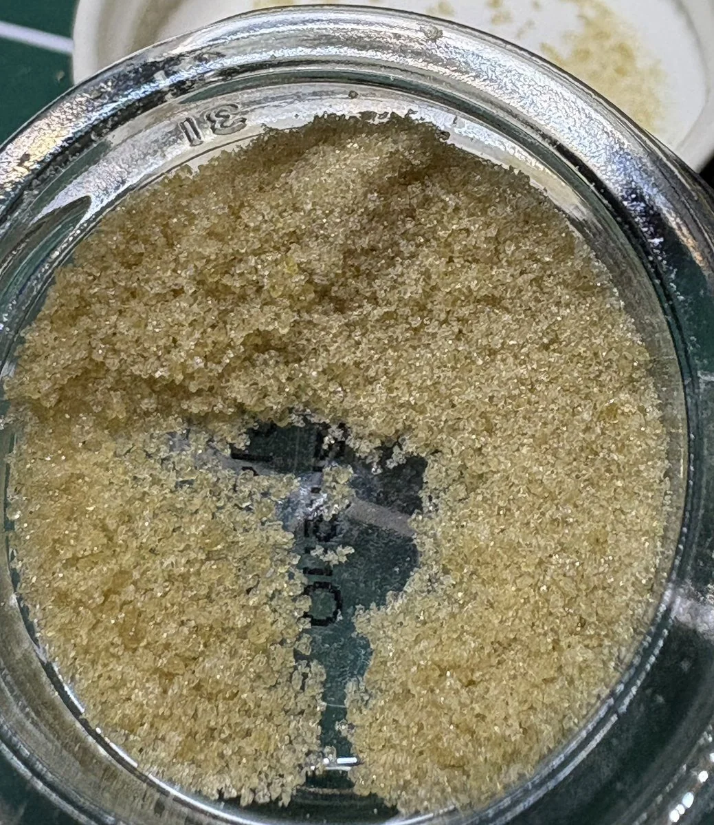 Open PUA Diesel jar on a green cutting mat