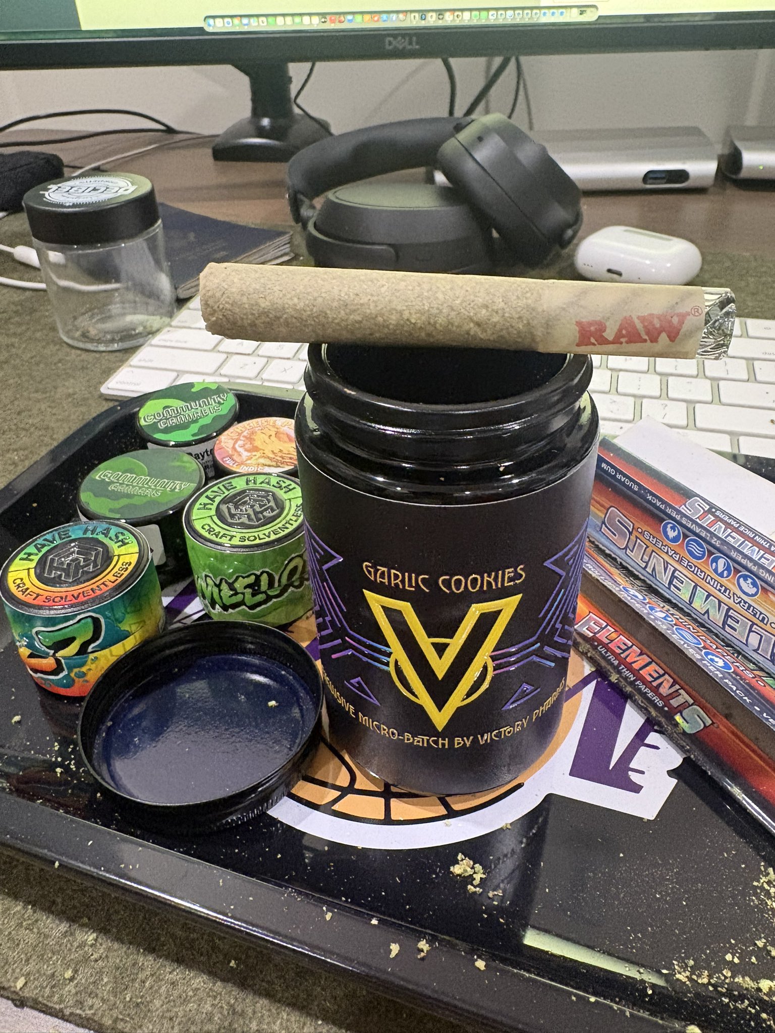 Victory Pharms — Garlic Cookies / GMO jar photo