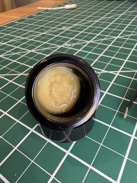The open jar from above