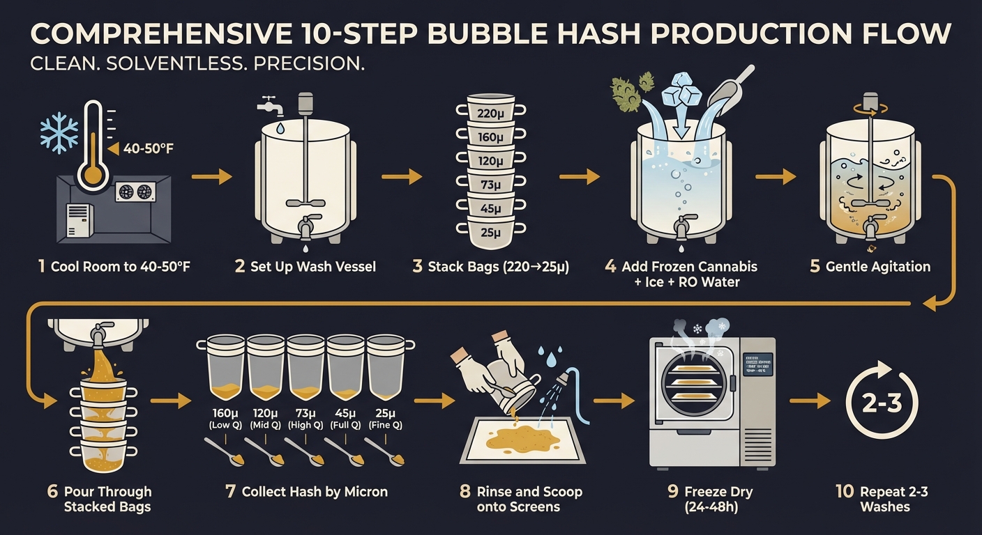 how to make bubble hash